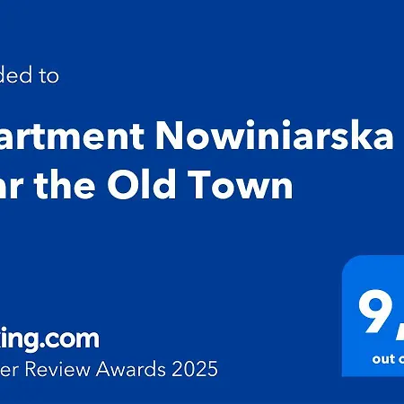 Apartment Nowiniarska Near The Old Town * Warsaw